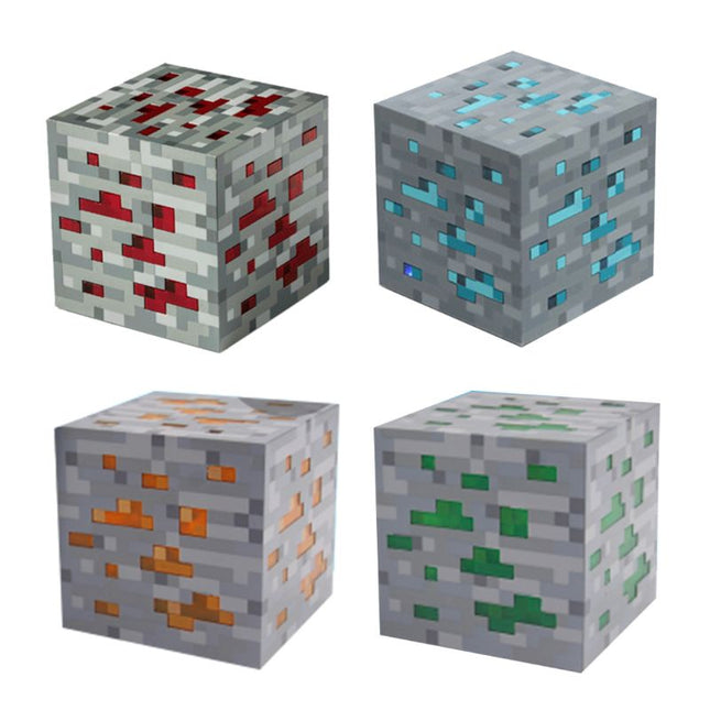 Noční lampa svítící blok Redstone