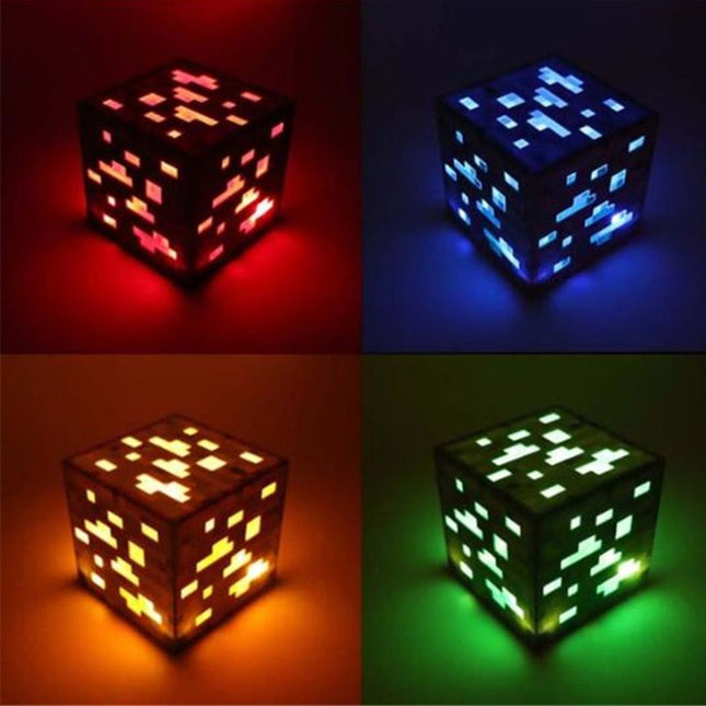 Noční lampa svítící blok Redstone