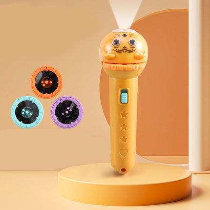 Dětská kapesní baterka s projektorem pohádek