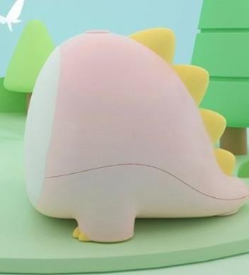 Dětská silikonová noční lampička dinosaurus