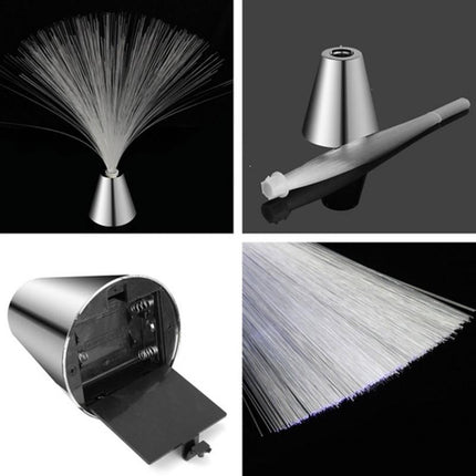 Vícebarevná lampa z optických vláken LED