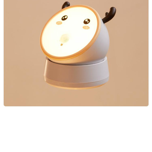 Dotyková LED lampička na zeď jelen