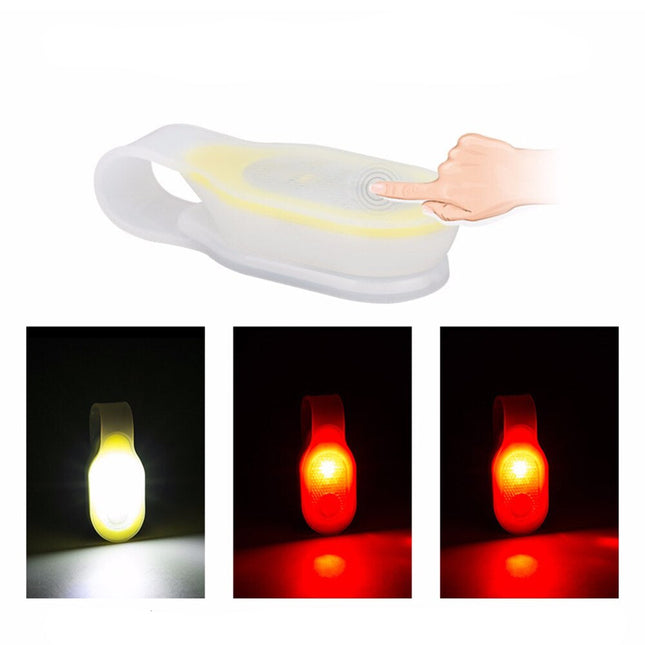 Přenosné bezpečnostní LED světlo s klipem