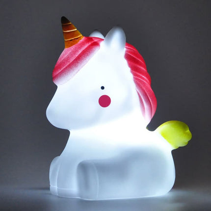 Mini LED noční světlo jednorožec