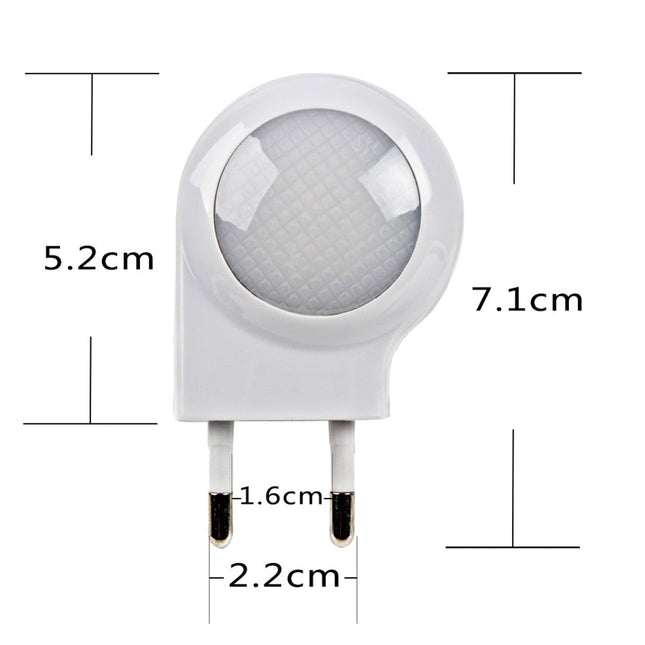 Mini LED světlo do zásuvky se senzorem