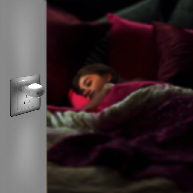 Mini LED světlo do zásuvky se senzorem