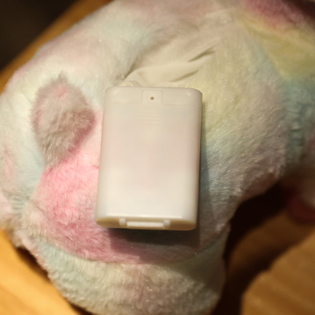 Svítící plyšová lama s LED světly