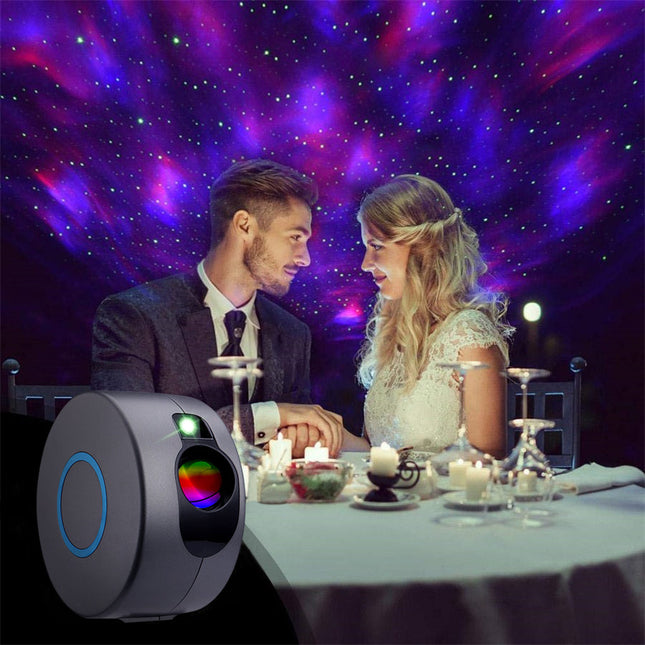 Barevný LED projektor galaxie a mlhoviny