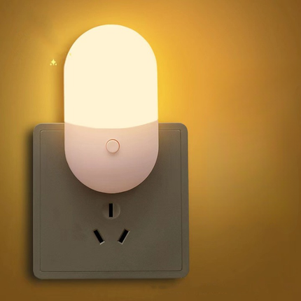 Moderní LED noční světlo do zásuvky