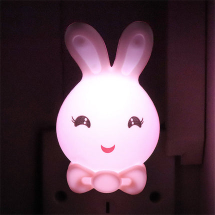 Dětské noční světlo do zásuvky zajíček