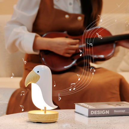 Dekorativní LED noční světlo tvaru ptáka