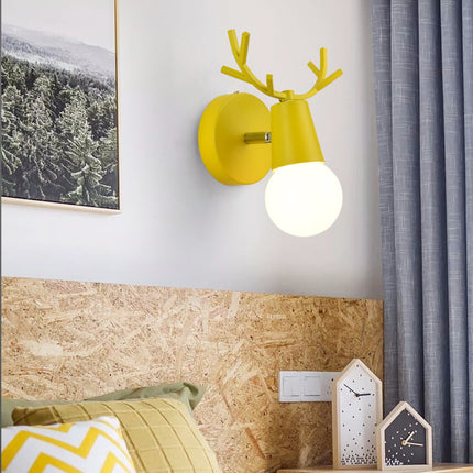 Dětská nástěnná lampa ve tvaru jelena