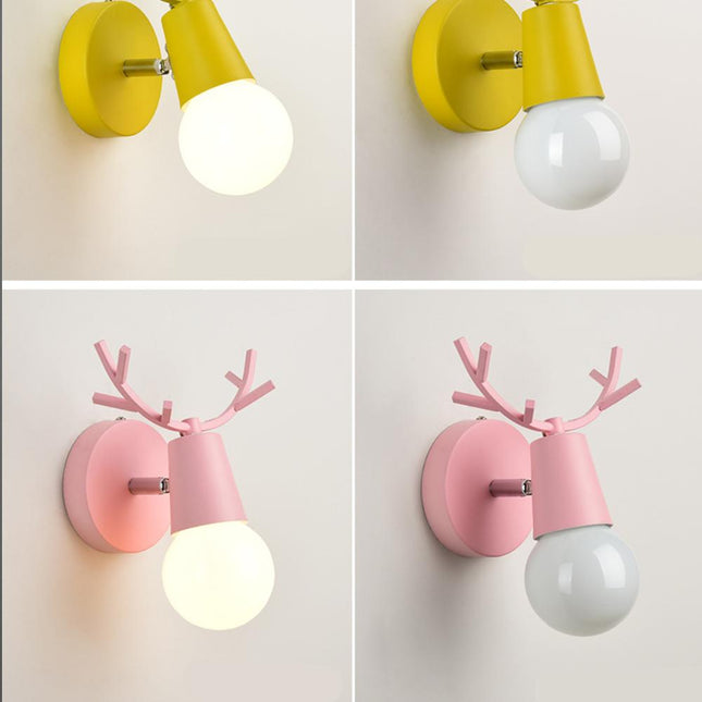 Dětská nástěnná lampa ve tvaru jelena