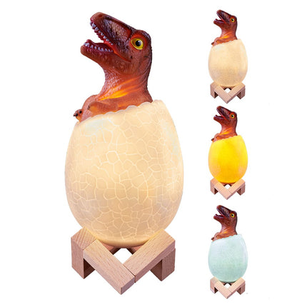 Dětské noční světlo dinosaurus ve vejci