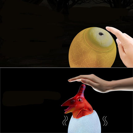 Dětské noční světlo dinosaurus ve vejci