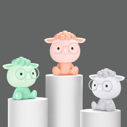 Roztomilá noční lampička ovečka LED USB