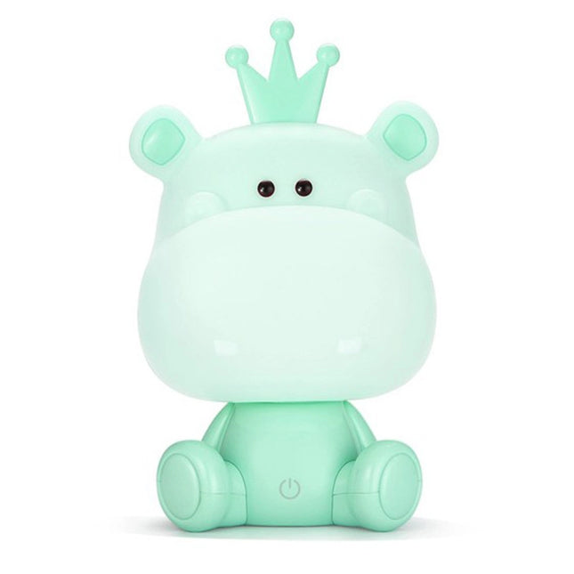 Dětská noční lampička hroch LED USB