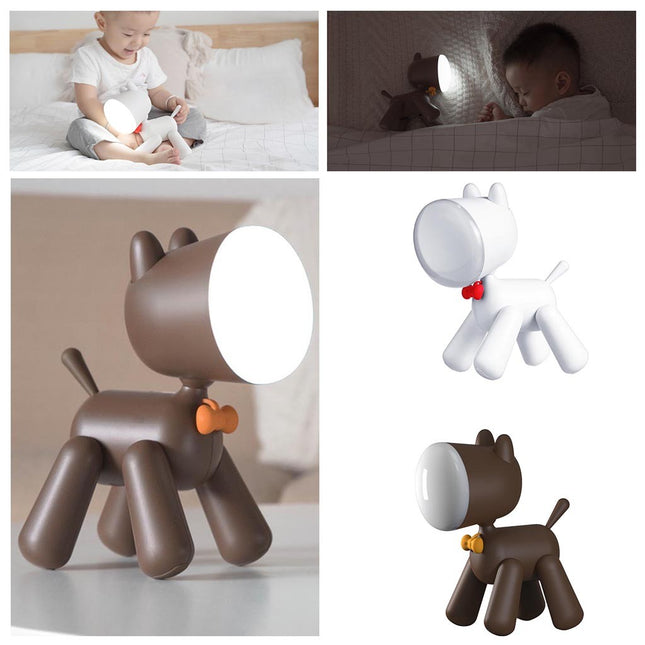 Dobíjecí dotyková lampička pejsek pro děti