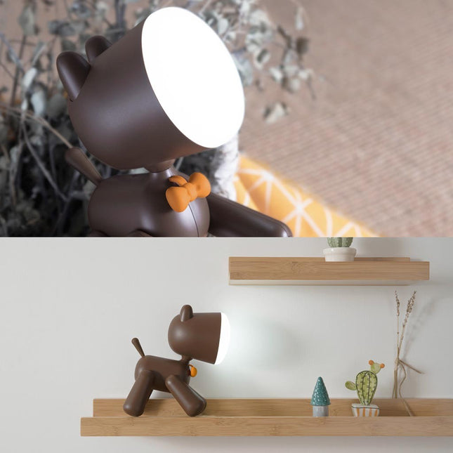 Dobíjecí dotyková lampička pejsek pro děti