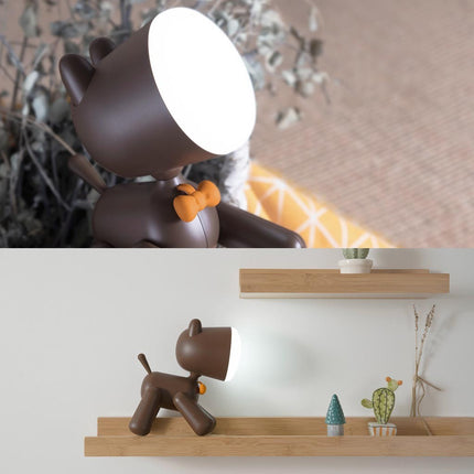 Dobíjecí dotyková lampička pejsek pro děti