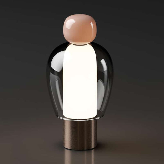 Nabíjecí stolní lampa severský design