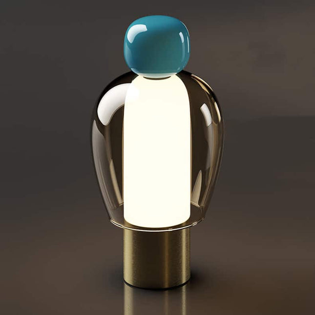 Nabíjecí stolní lampa severský design