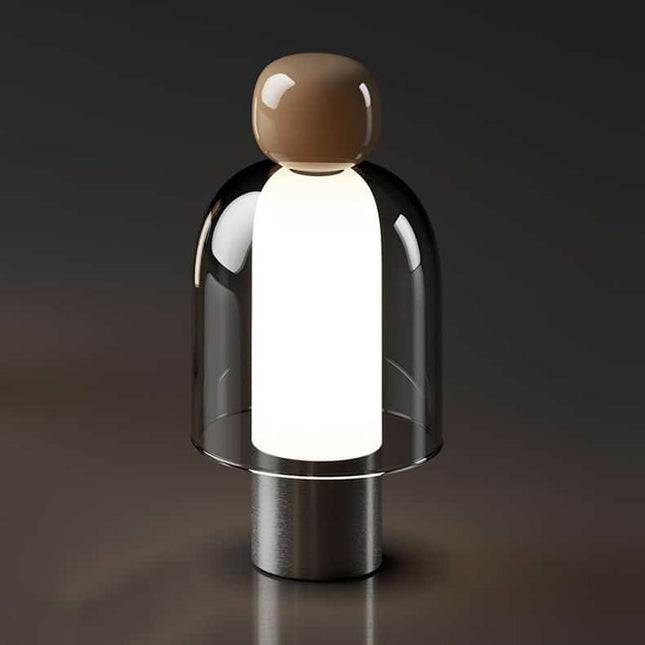 Nabíjecí stolní lampa severský design