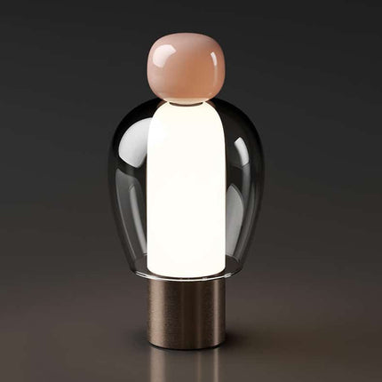 Nabíjecí stolní lampa severský design