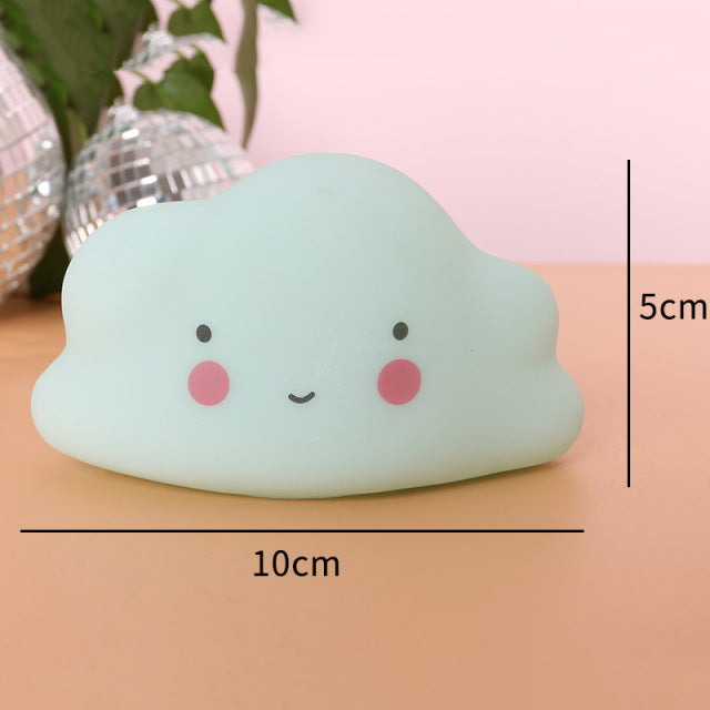 Dětská noční LED lampička mráček