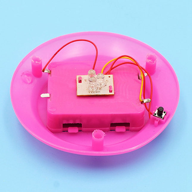 Duhová lampa z optických vláken