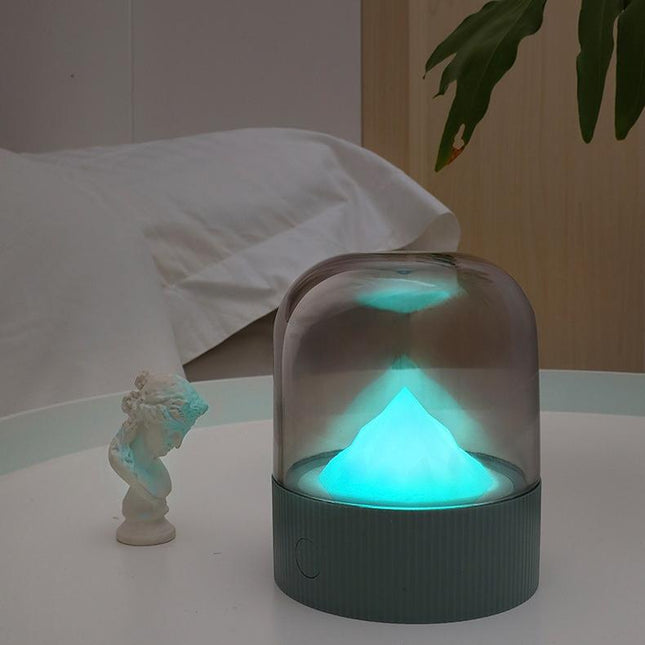 Dekorativní noční lampička s motivem hory