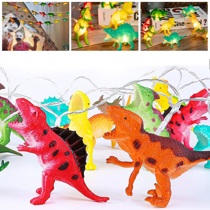 Dinosauří světelný řetěz s 10 LED