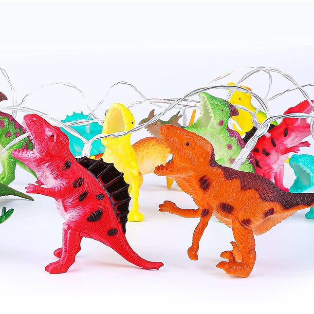 Dinosauří světelný řetěz s 10 LED