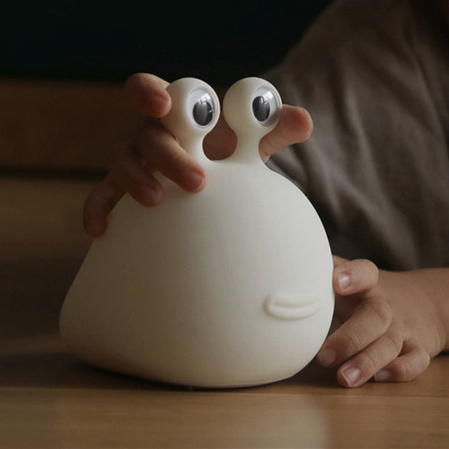 Nabíjecí dotyková lampička šnek na kojení