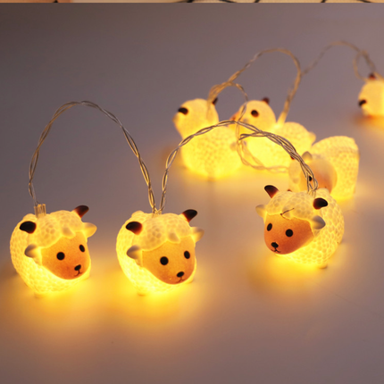 Dětský světelný řetěz s ovečkami