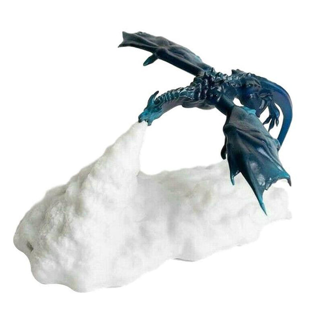 3D tištěná lampa drak chrlící oheň