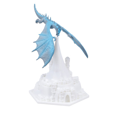 3D tištěná lampa drak chrlící oheň