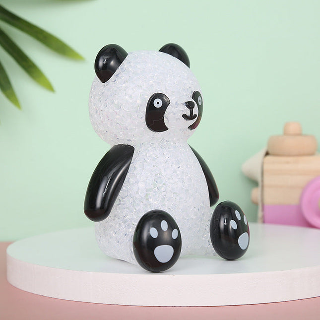 Dětská noční LED lampička panda