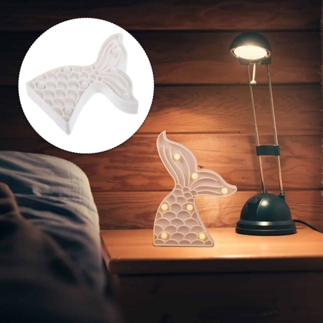 LED dekorační světlo ocas mořské panny