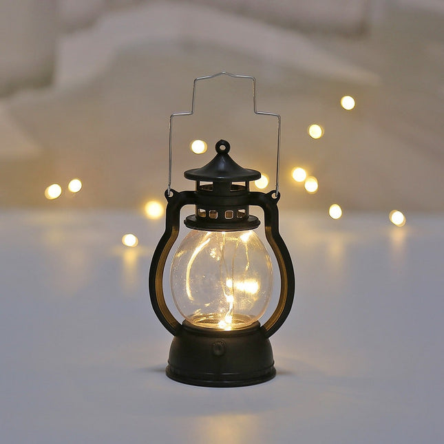 Dekorativní retro LED lampa lucerna