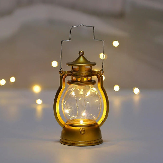 Dekorativní retro LED lampa lucerna