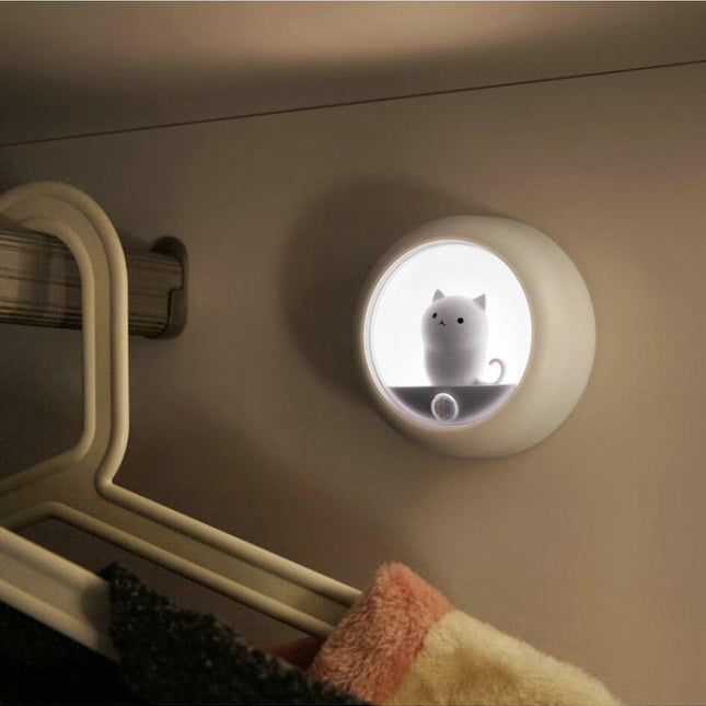 Chytré LED světlo kočka s pohybovým čidlem