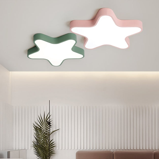 Dětské stropní LED světlo hvězda