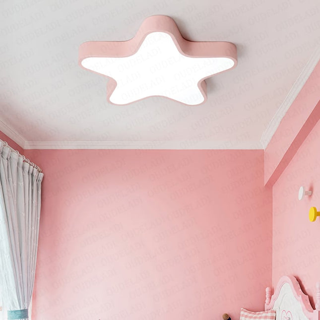 Dětské stropní LED světlo hvězda