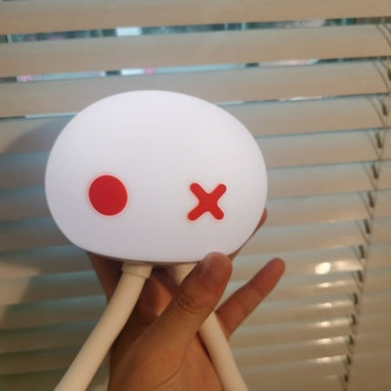 Silikonová noční lampička ve tvaru medúzy