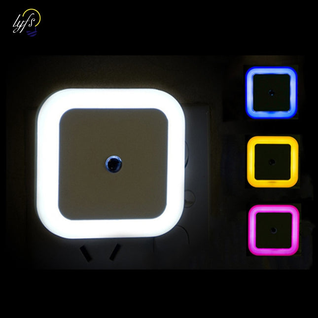 LED noční světlo do zásuvky se senzorem