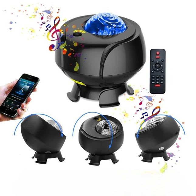 Bluetooth projektor galaxie s reproduktorem