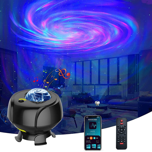 Bluetooth projektor galaxie s reproduktorem