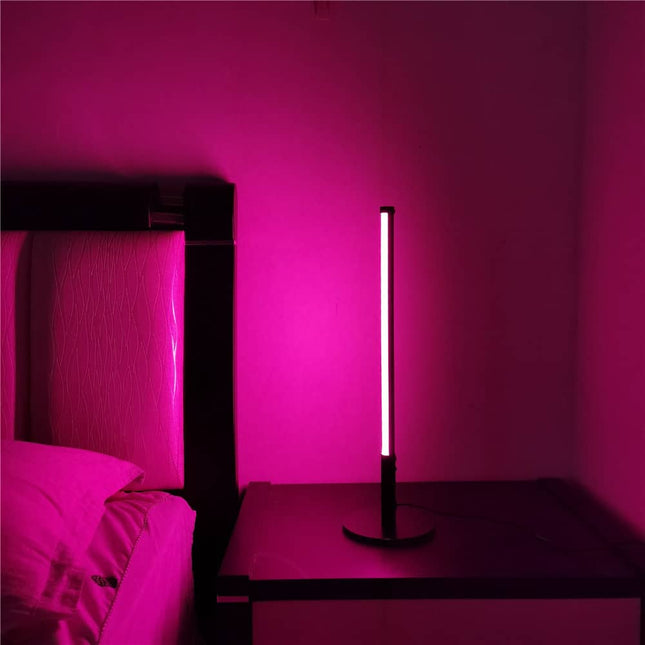 Štíhlá barevná LED lampa s ovladačem