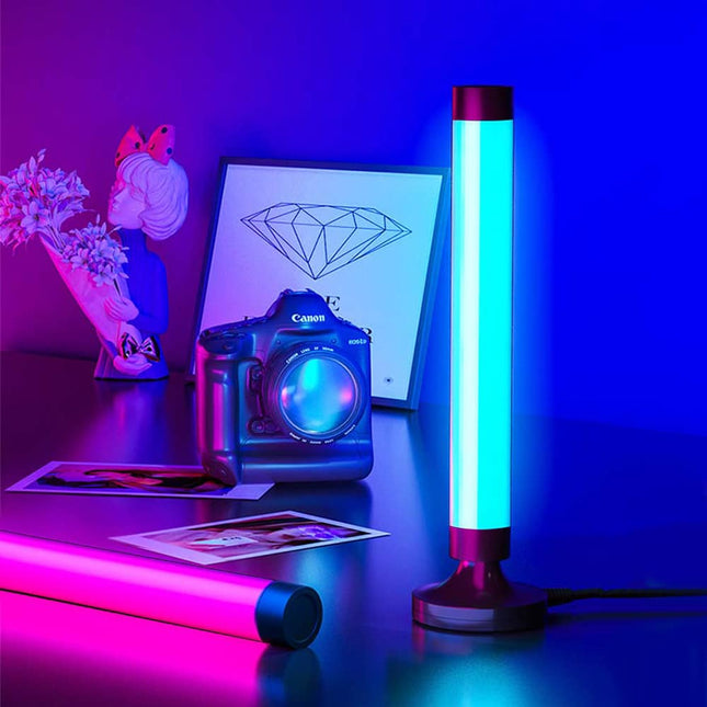 Barevná přenosná neonová LED lampička